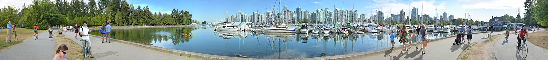 Vancouver Harbor panorama