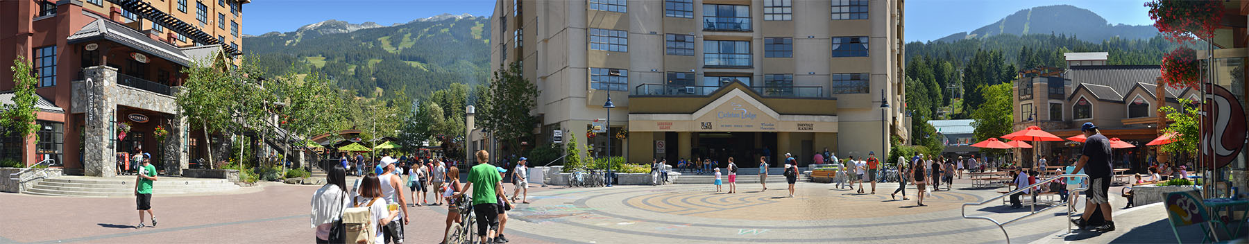 Right half of Mountain Square panorama