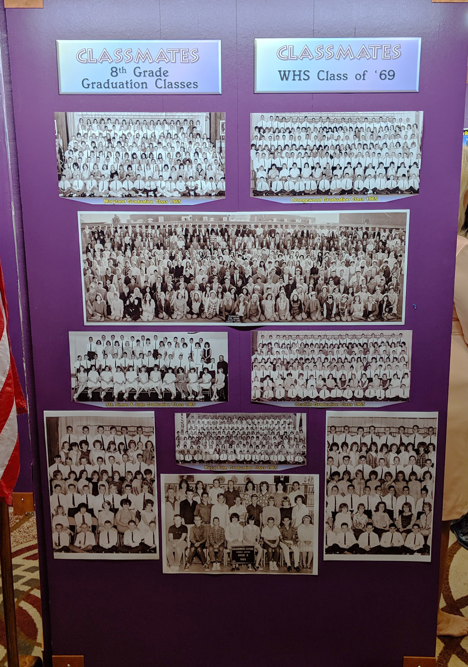 8th grade and Senior Pano wall