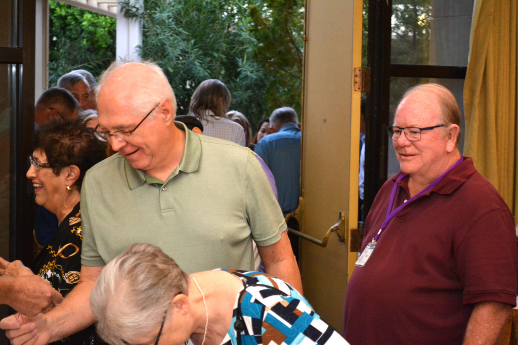 Jim Wash, Pat, and Stacey