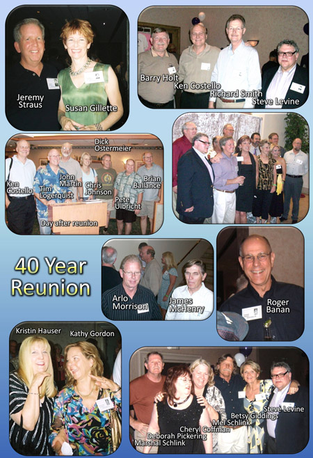 40 Year Reunion Snapshots