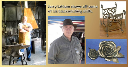 Jerry Latham Blacksmithing pics