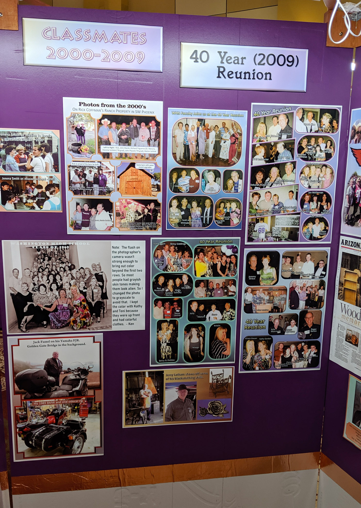 Classmates 2000s right wall