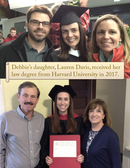 Debbie Ponte daughter's graduation