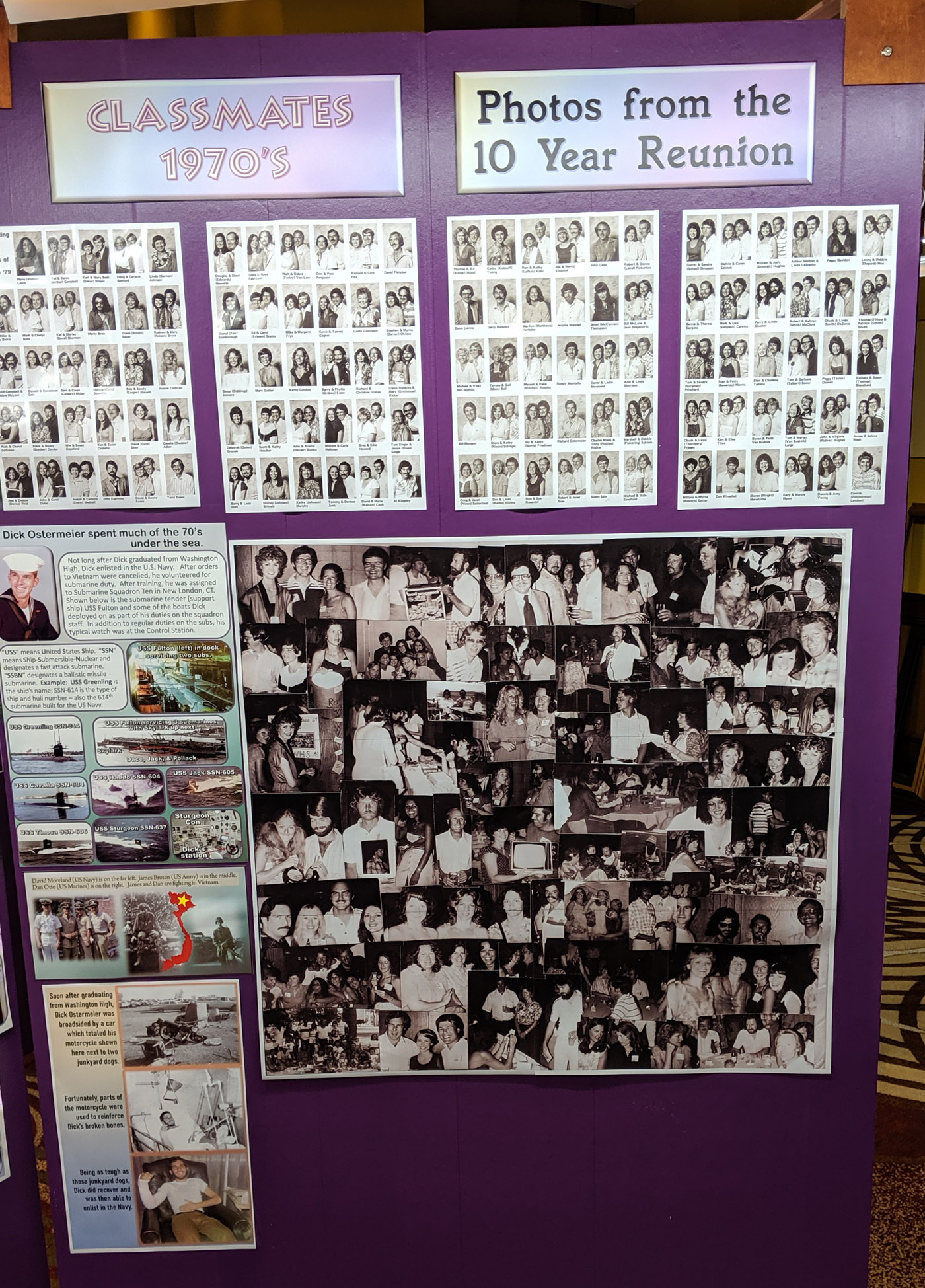 Classmates 70s Right Wall