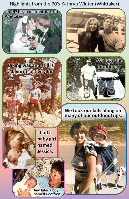 Kathy Whittaker (Winter) early years