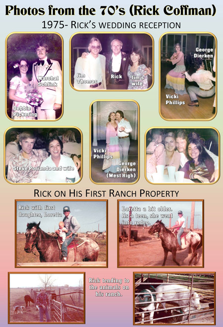 Rick Coffman's wedding reception and more