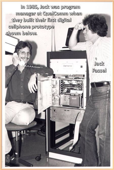 Jack Fassel working on cellphone prototype