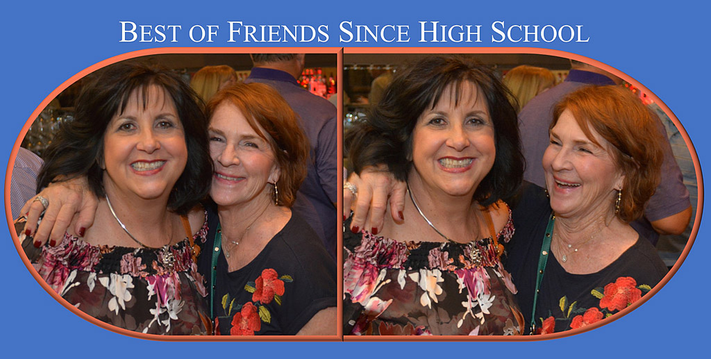 Patty Sweeney and Kathy Norris best of friends