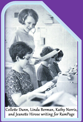 Collette Dunn, Linda Berman, Kathy Norris