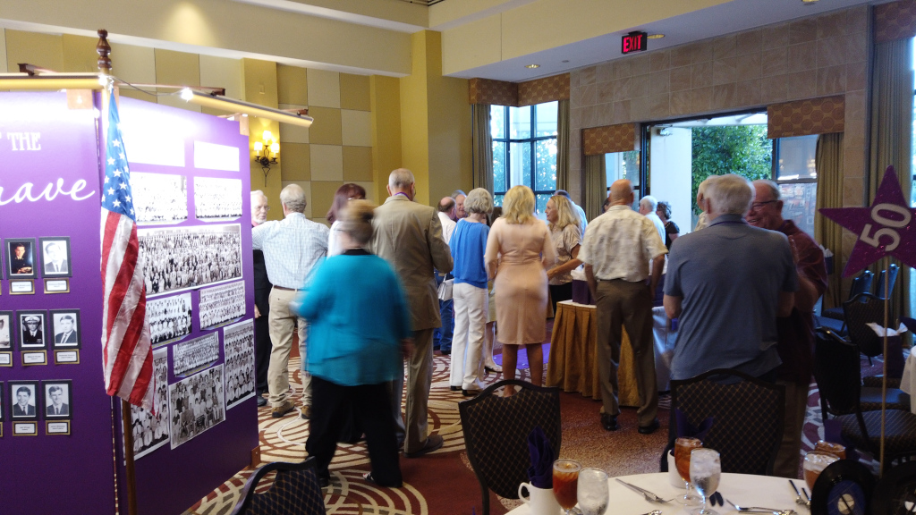 Checkin area and Time Tunnel