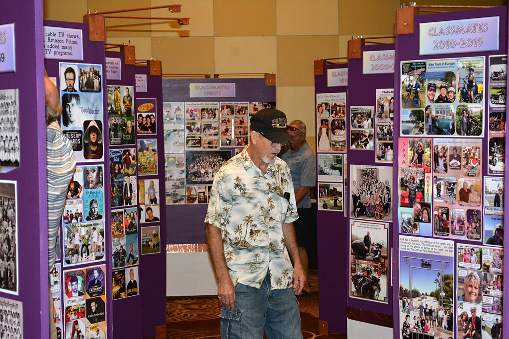 Rick looking at walls