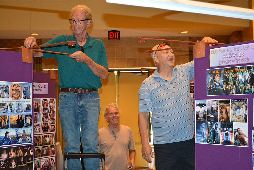 Dick, Ron, and Arlo working on Time Tunnel