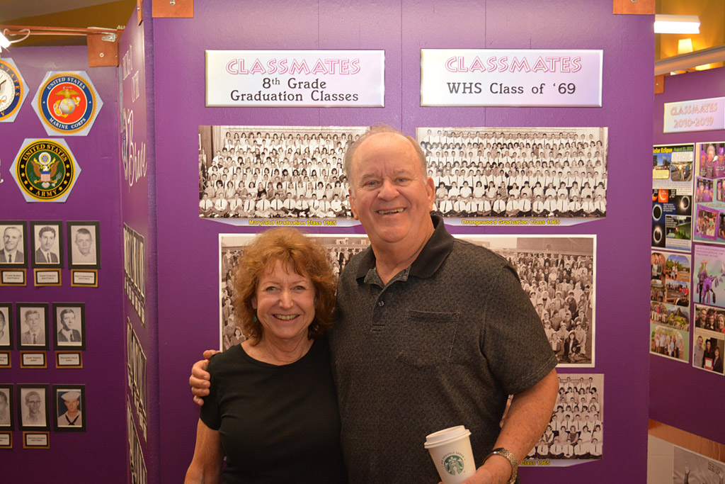 Sara Myers and Gary Wynn stop by