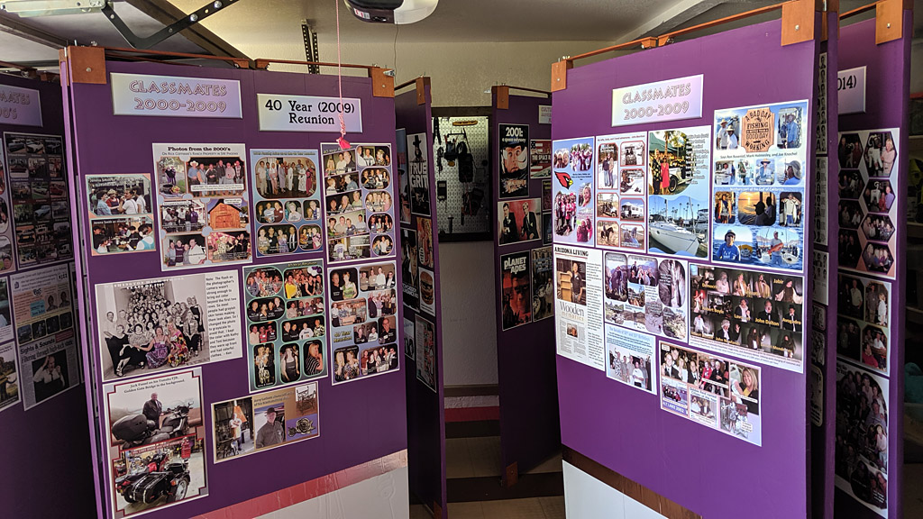 View of walls inside garage