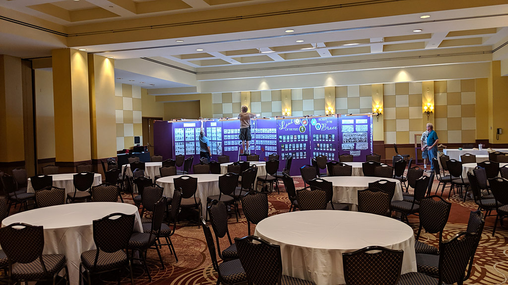 Wide shot of Time Tunnel