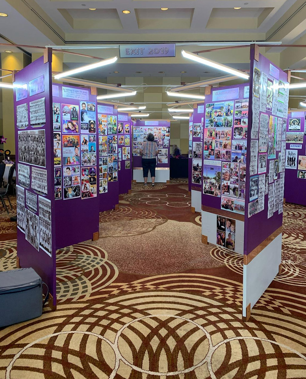 View of one Time Tunnel tunnels