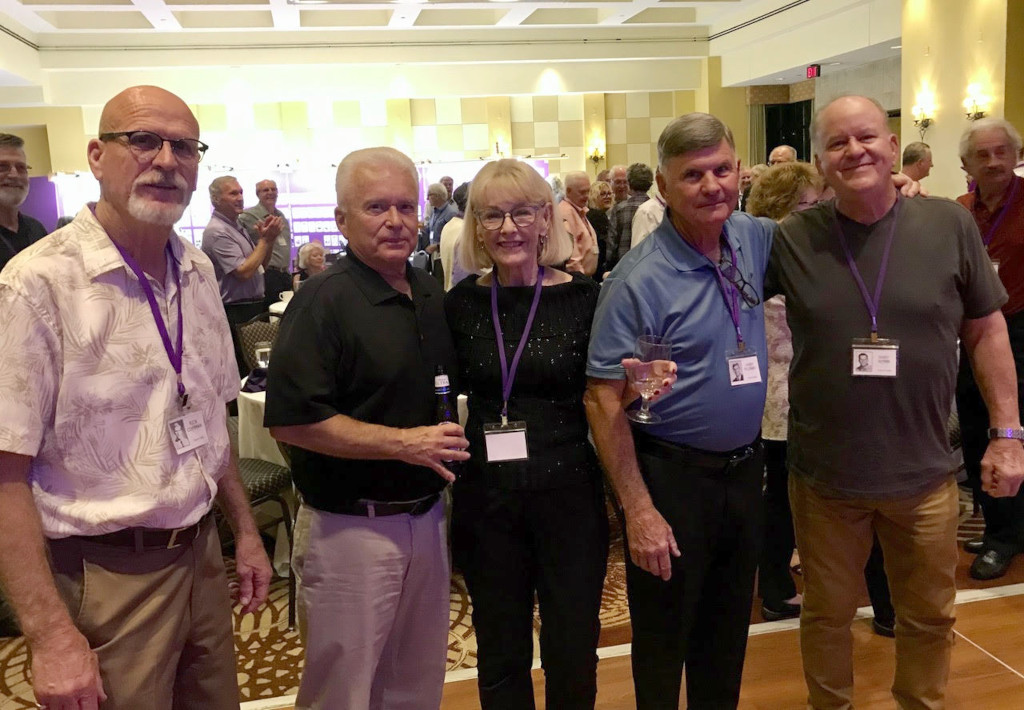 Rick Coffman, Mary Grotehouse and friend, Larry Pickard, Gary Winn