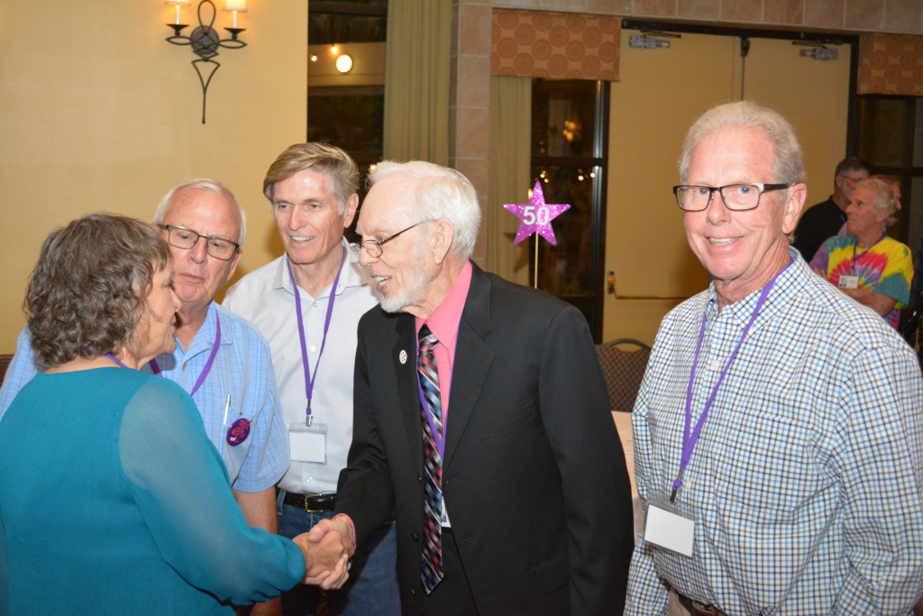 Doug Benford, James McHenry, Mr. Spain, and Arlo