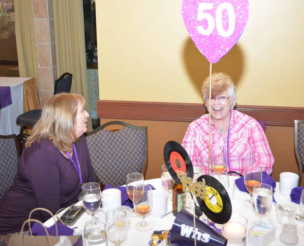 Judy Schmidt and Pat Latham