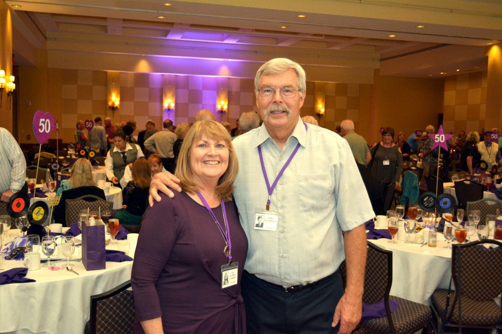 Judy Schmidt and Mark Holmesly