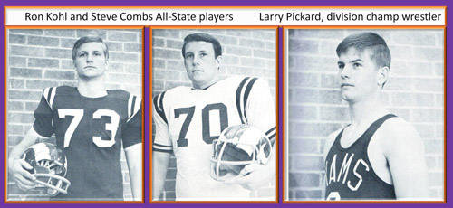 Ron Kohl, Steve Combs, Larry Pickard